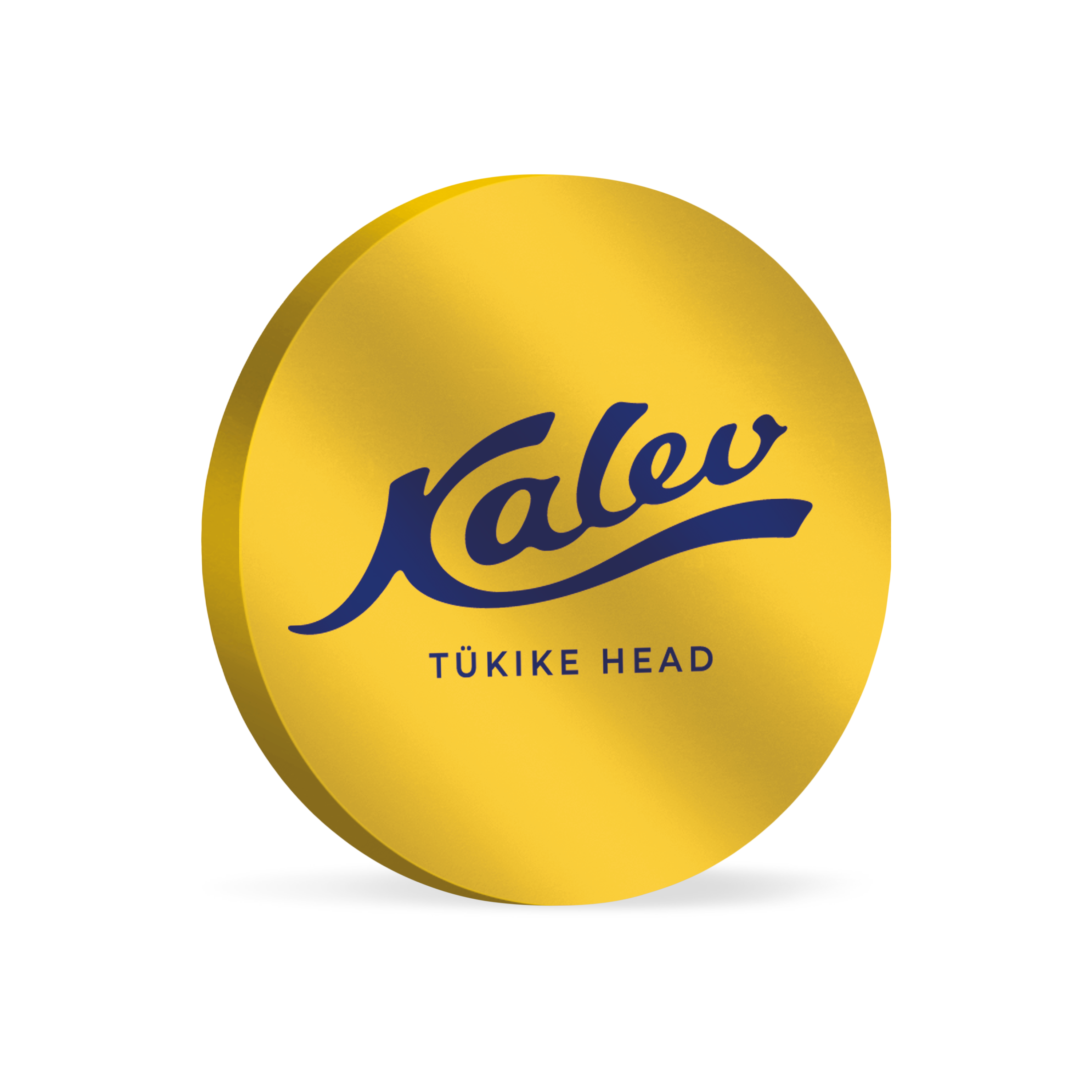 Kalev milk chocolate medallion retail packaging