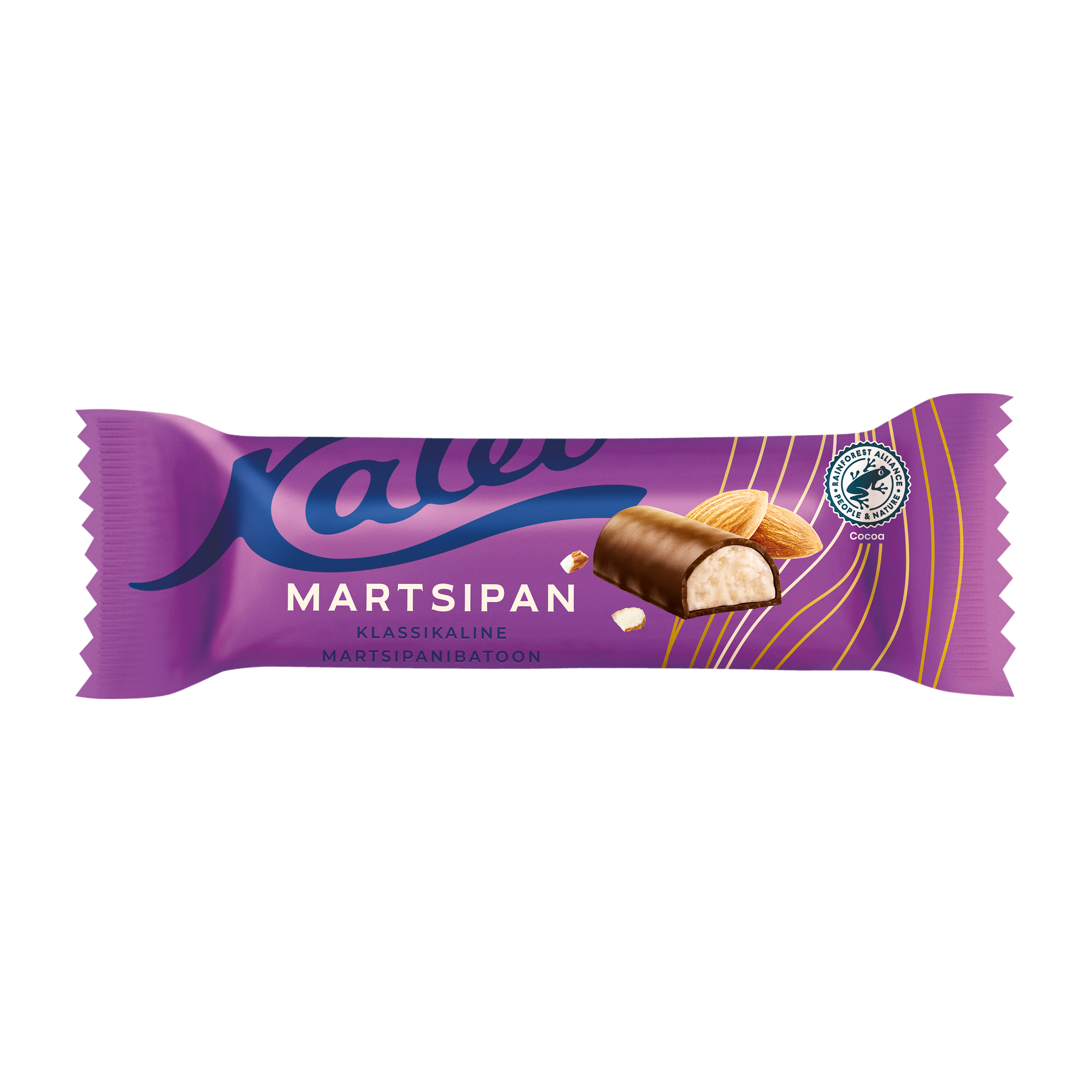 Kalev classic marzipan bar retail packaging